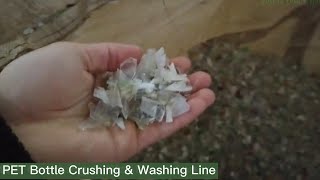 PET Bottle Scrap Crushing Washing Line | PET Flakes Washing Machine