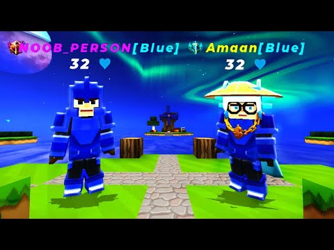 Playing Bedwars With Amaan! | Blockman Go Bedwars