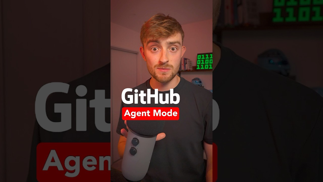 GitHub Agent Mode is game-changing 🤯 #coding #github #ai #programming