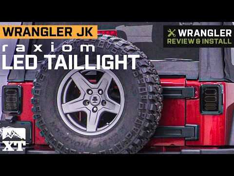 Jeep Wrangler JK Raxiom LED Tail Light Review & Install