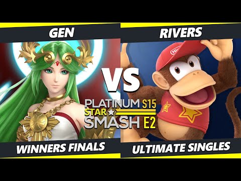 PSS S15:E2 Winners Finals - Gen (Palutena) Vs. Rivers (Diddy Kong) SSBU Ultimate Tournament