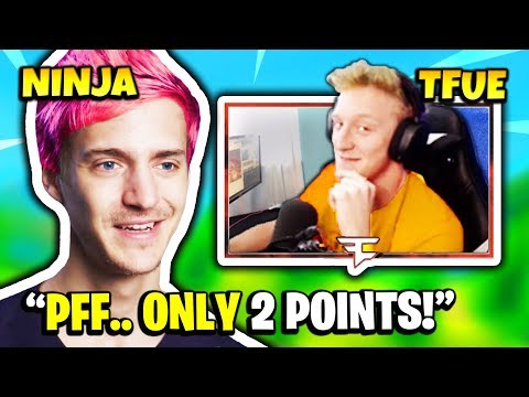 NINJA REACTS TO TFUE WINNING IN SUMMER SKIRMISH | Fortnite Daily Funny Moments Ep.155