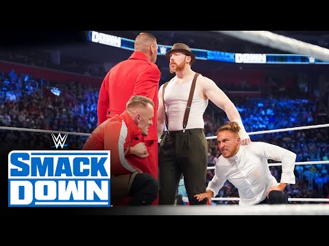 Sheamus and Gunther stare daggers at each other: SmackDown, Aug. 26, 2022