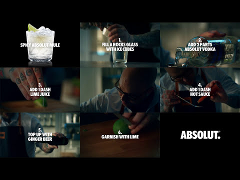 SPICY ABSOLUT MULE DRINK RECIPE - HOW TO MIX