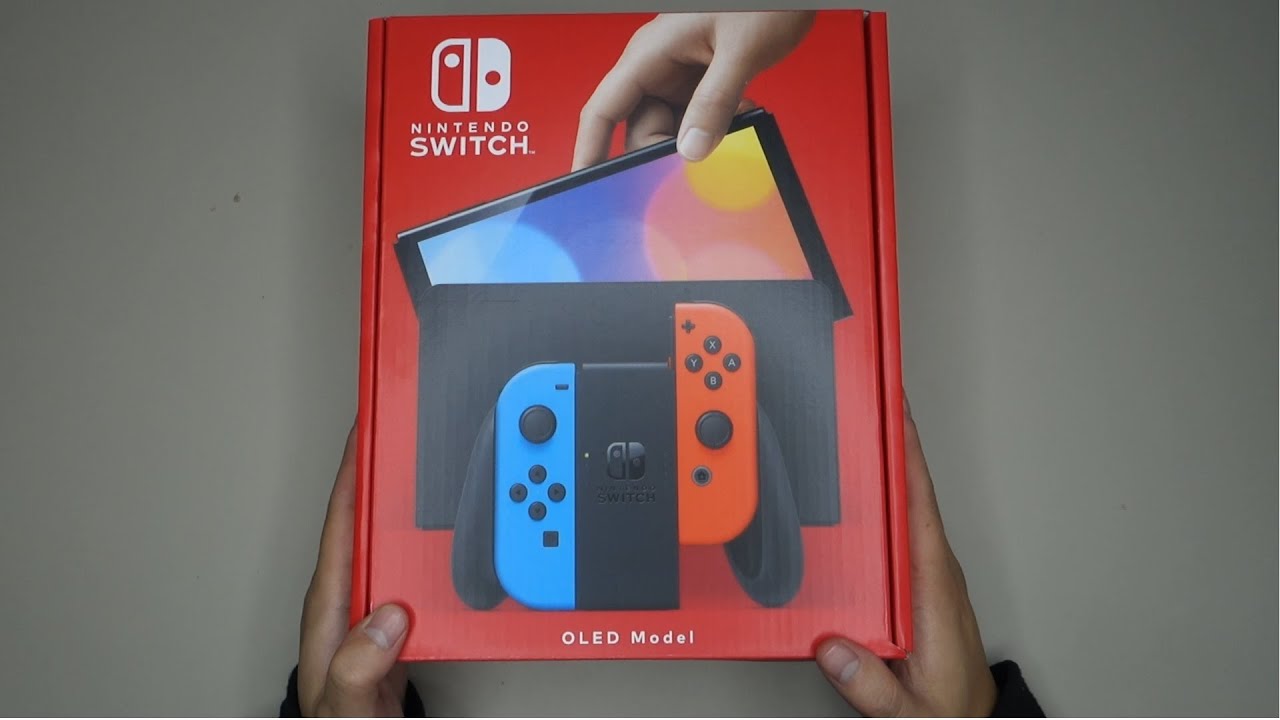 Nintendo Switch – OLED Model (Neon): Unboxing and Comparison