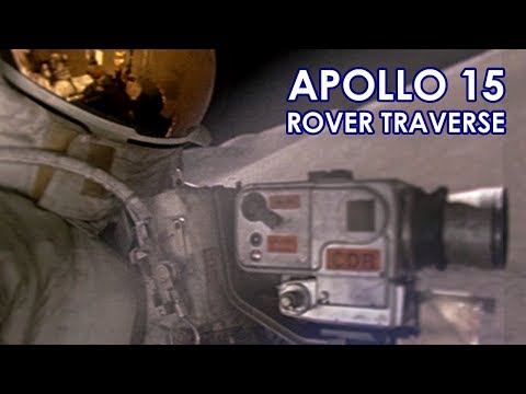 APOLLO 15 Rover Stabilized & Speed Corrected - Station 7 to 4 traverse (1971/08/01)