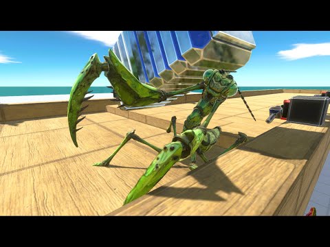 Dodge the Deadly Spike Trap and Reach The Evolution Gate – Animal Revolt Battle Simulator