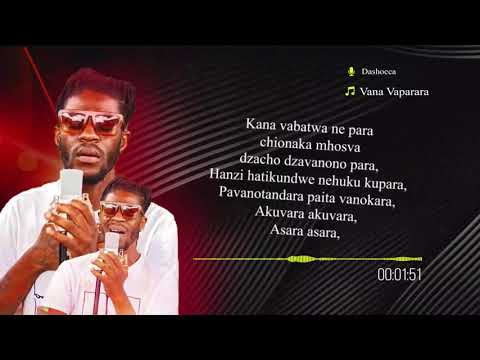 Dashocca - Vana Vaparara (Lyric Video)