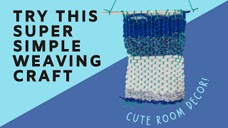 Weave a Wall Hanging | Cute Room Decoration for Kids