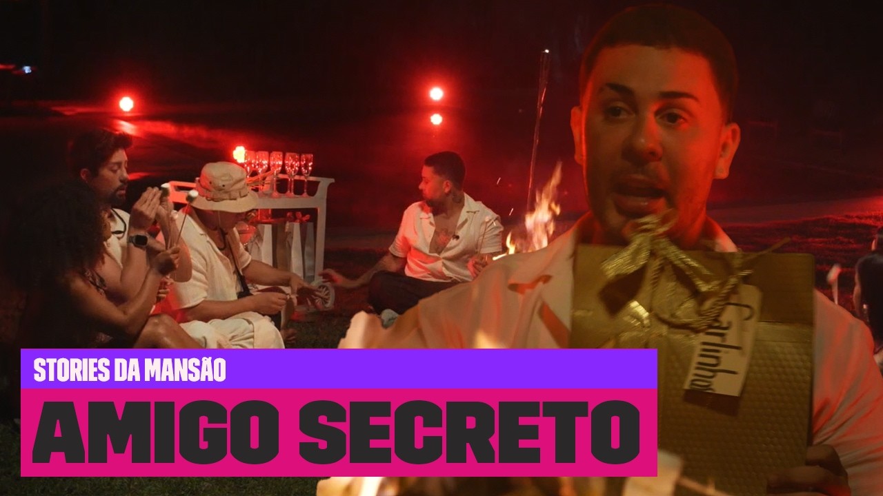 O AMIGO SECRETO do Carlinhos Maia | Stories da Mansão | Multishow