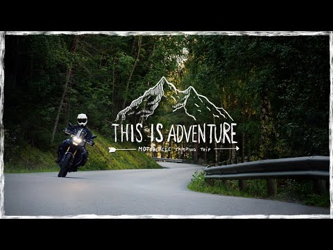 Motorcycle Camping Adventure Into The EPIC Norwegian Mountains | Full Movie