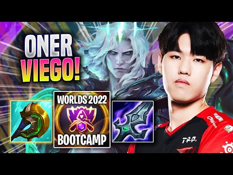 ONER DOMINATING WITH VIEGO! - T1 Oner Plays Viego JUNGLE vs Evelynn! | Bootcamp 2022
