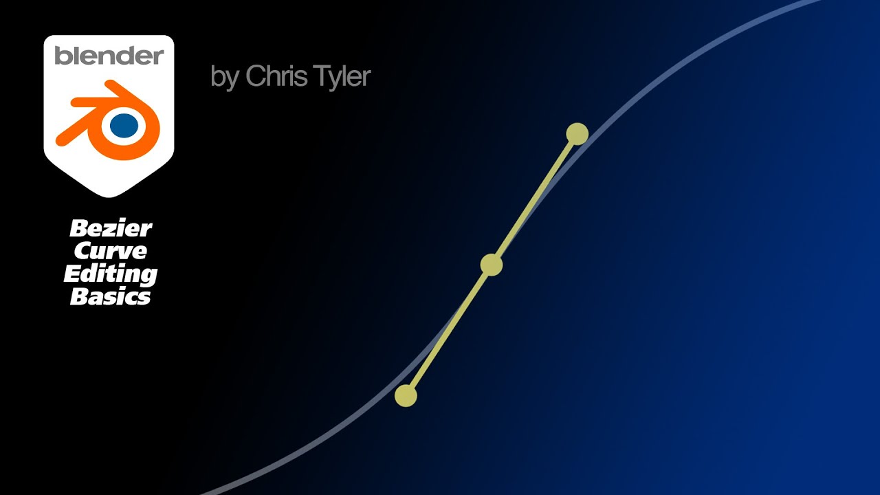 The BEST bezier curve tutorial for new Blender users.