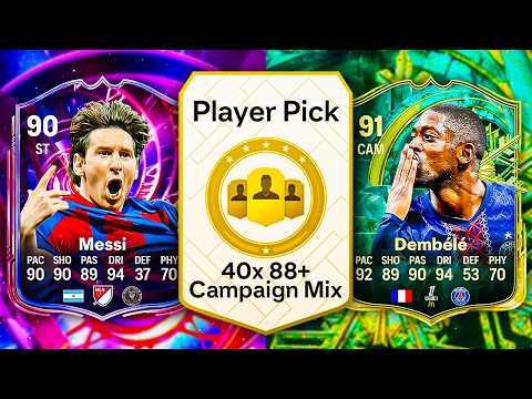 40x 88+ CAMPAIGN MIX PLAYER PICKS! 😱 FC 26 Ultimate Team