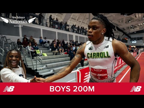 Boys 200m - New Balance Nationals Indoor 2025