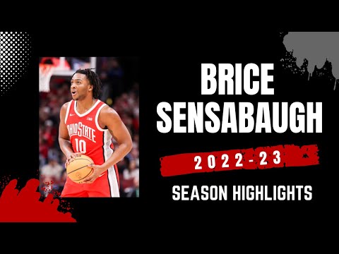 Brice Sensabaugh 2022-23 Ohio State Buckeyes Highlights