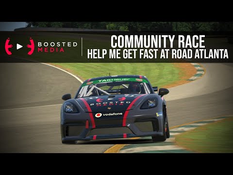 COMMUNITY RACE - Help me Get Fast at Road Atlanta!