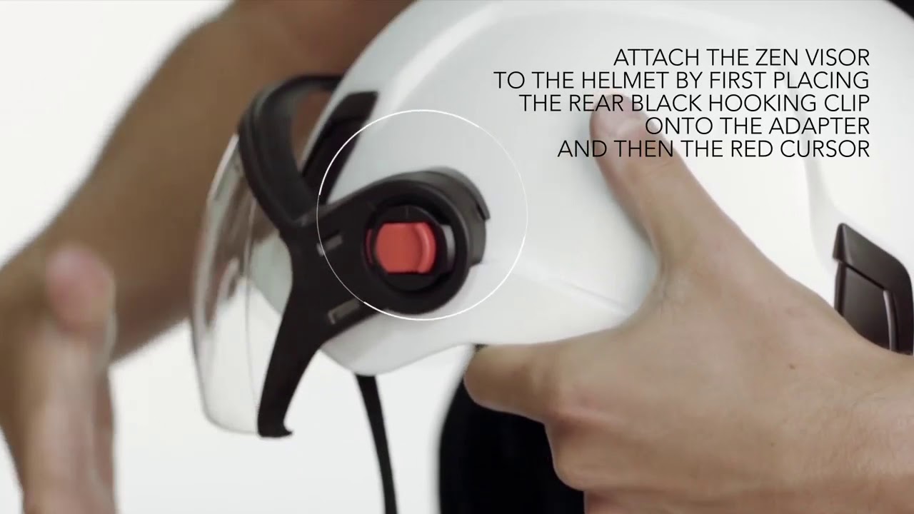 Kask Hard Hat: How to Mount ZEN Visor?