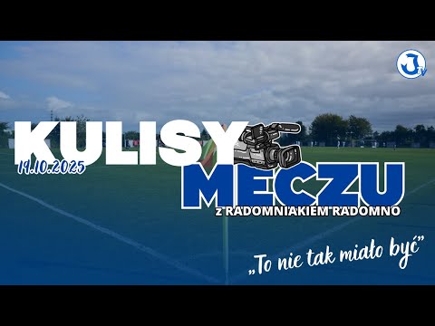 Kulisy meczu Radomniak Radomno  - Jeziorak Iława (4:0)