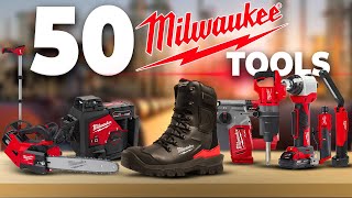 50 Milwaukee Tools You Probably Never Seen Before! | Marathon Of Milwaukee Tools