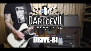 Video thumbnail for Daredevil Pedals - Drive-Bi dual channel gain pedal by Daredevil Pedals