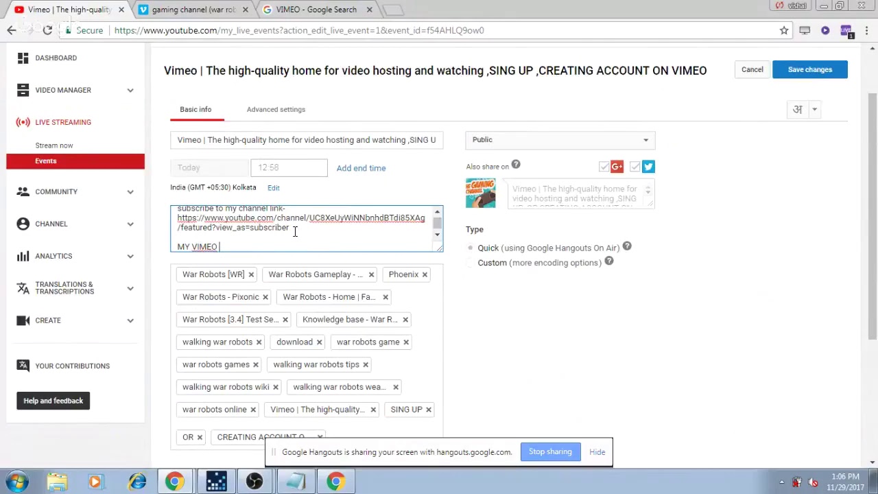 Vimeo | The high-quality home for video hosting and watching ,SING UP ,CREATING ACCOUNT ON VIMEO