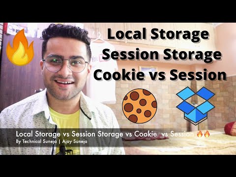 Cookie vs Session vs Local Storage vs Session Storage in Web Development 🔥🔥