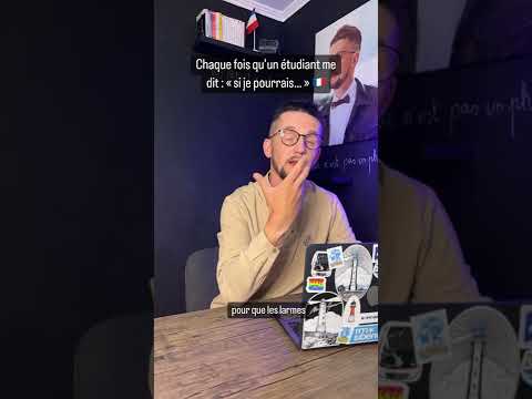 Le conditionnel présent : merci de ne plus dire « si je pourrais » #lefrançais #french