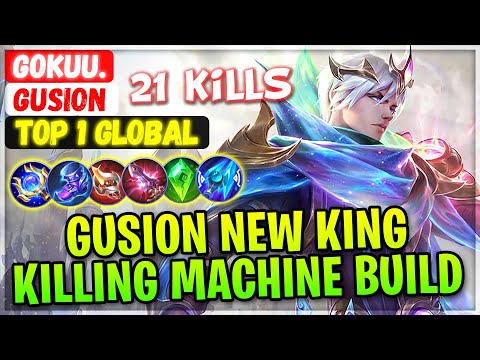 Gusion New King, Killing Machine Midlane Build [ Top 1 Global Gusion ] Gokuu. Mobile Legends Emblem