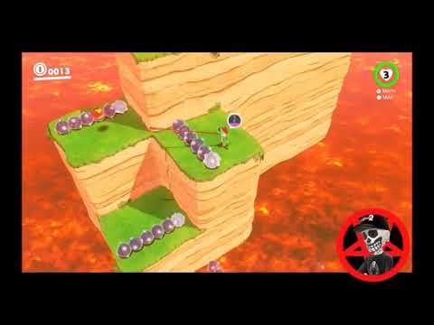 Super Mario Odyssey Guide Dark Side Power Moon # 11