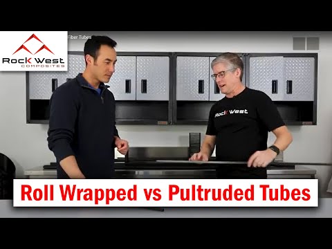 Roll Wrapped Vs. Pultruded Carbon Fiber Tubes