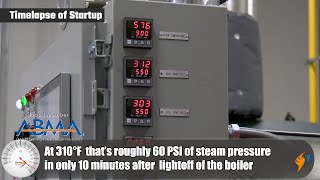 Getting the Steam System Up to Pressure Quickly with a Vapor Power Boiler - Boiler Point