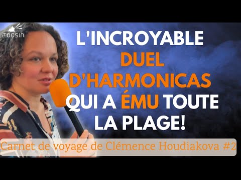 Greg Zlap et Joan Pau Cumellas dialoguent en musique, sur la plage de l'Almadrava en Espagne