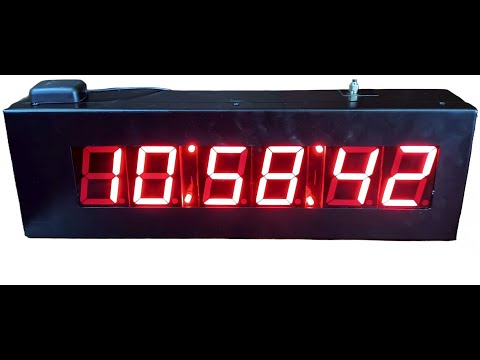 Gps digital clock (2.5 inch, 6 digit)