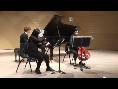 Bedřich Smetana: Piano Trio in G minor, Opus 15 – 65th Annual Young Musicians Competition