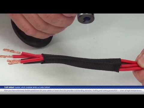 Tuff-Wrap Fabric Heat-Shrink Wire & Cable Wrap
