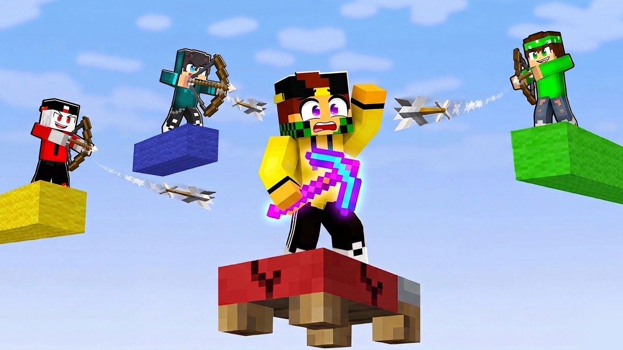 SOPRAVVIVO SU UN SOLO BLOCCO DI BEDWARS