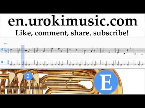 Tuba lessons Shawn Mendes - There's Nothing Holdin' Me Back Sheet Music Tutorial Part#1 um-i352