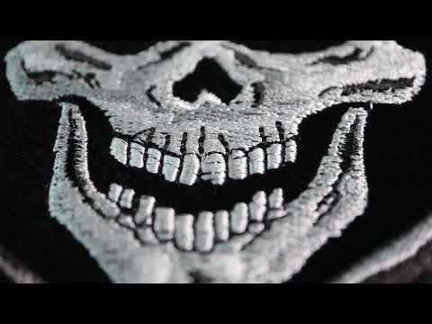 Skull Embroidered Patch