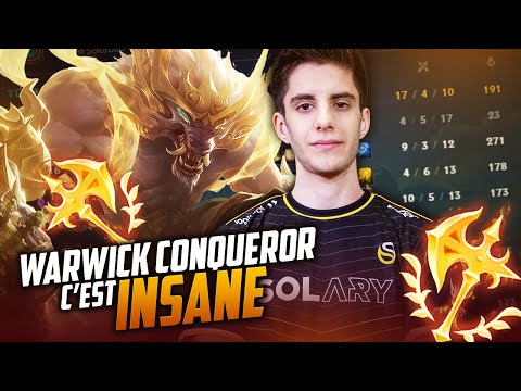 WARWICK CONQUEROR CEST COMPLETEMENT INSANE - Warwick Jungle Conqueror S10