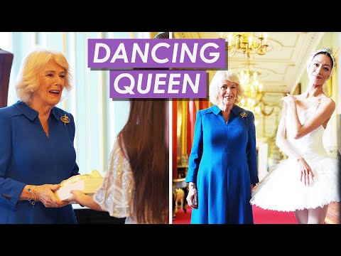 Queen Camilla Receives Special Ballet Gift at 75th Anniversary Celebration