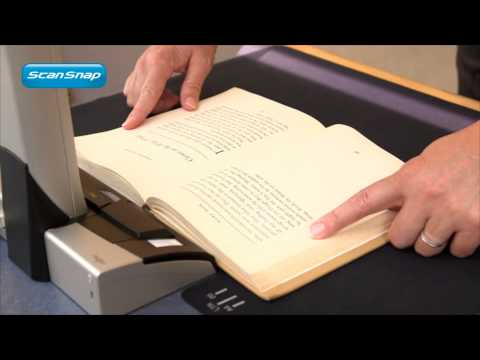 Skeneris Fujitsu ScanSnap SV600 - Overhead-Scanner - 432 x 300 mm video
