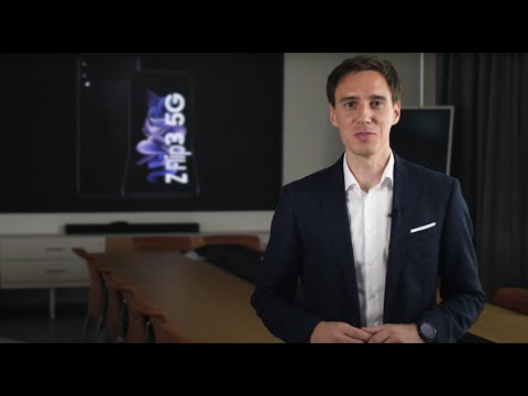 Samsung B2B I Das Galaxy Z Flip3 5G in der Business-Anwendung
