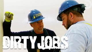 Mike Rowe Cleans the Inside of a Water Tower! | Dirty Jobs | Discovery