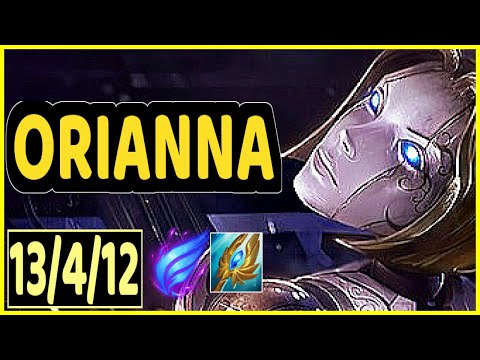 ORIANNA VS ZED - 13/4/12 KDA MID GAMEPLAY CHALLENGER I