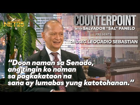 Counterpoint with Usec. Leocadio Sebastian | EPISODE 28