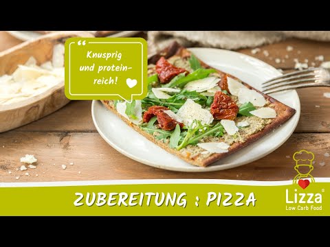Wie man Lizza Low Carb Pizza macht - Schnell & Einfach