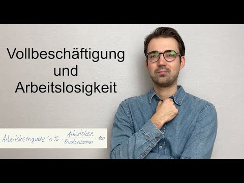 Full employment/unemployment simply explained | High employment levels in the magic square