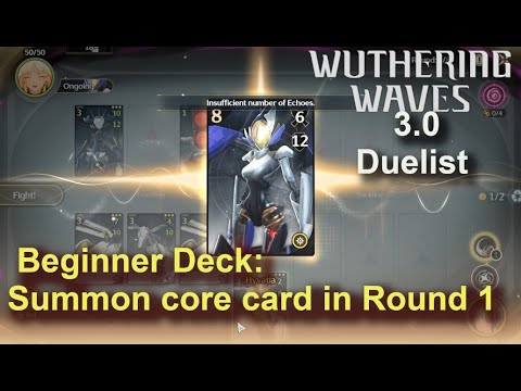 Beat Duelist 1- 12: Beginner Deck For Newbies To Unlock all Card | Wuwa 3.0 Duelist