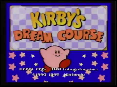 Kirby's Dream Course - Nintendo Power Previews V12 segment